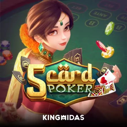 5 Card Poker casino game by King Midas – featured logo at Verde Casino