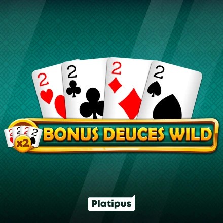 Bonus Deuces Wild logo – Table Games by Platipus at Verde Casino