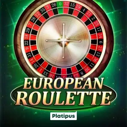 European Roulette slot visual from Platipus available on verde-lv.com