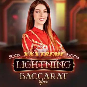 Lightning Baccarat game by Evolution – logo hosted on Verde Casino