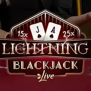 Lightning Blackjack logo by Evolution at Verde Casino