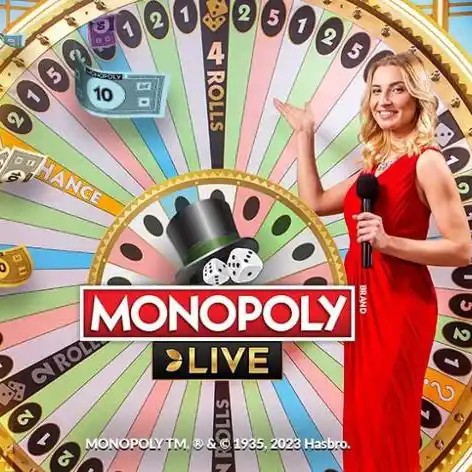 Play the Monopoly Live slot by Evolution on Verde Casino
