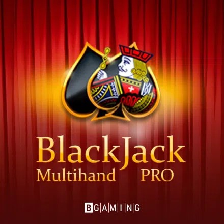 Multihand Blackjack Pro logo by BGAMING at Verde Casino