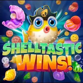 Shelltastic Wins logo by Jili Games Verde Casino