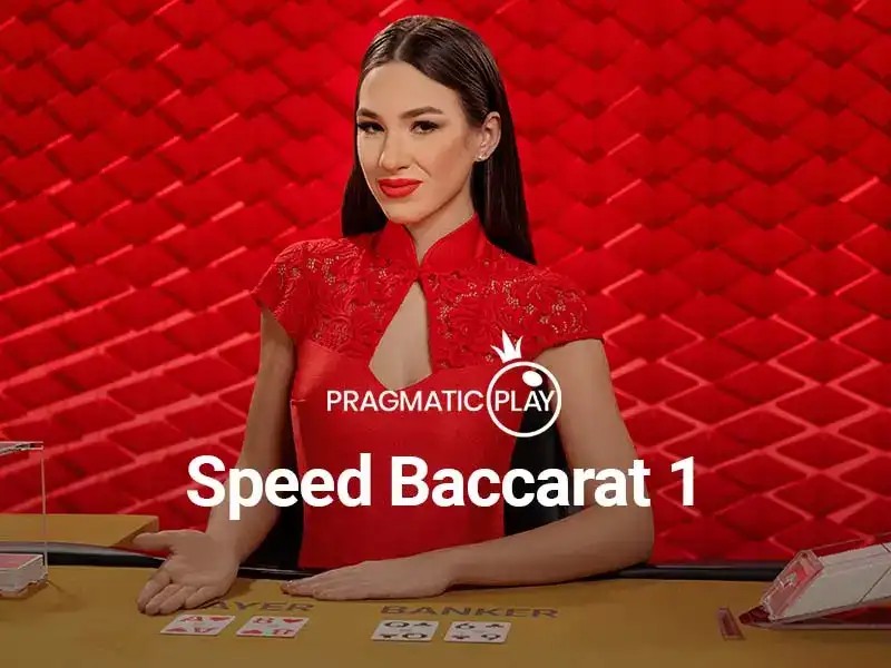 Official Live Dealer logo: Speed Baccarat by Atmosfera at Verde Casino