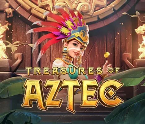Treasures of Aztec game by PG Soft – logo hosted on Verde Casino